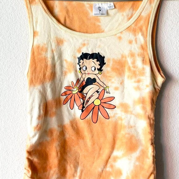 Betty Boop Vintage Tie Dye Tank Top Women's Small / Medium - Picture 2 of 4